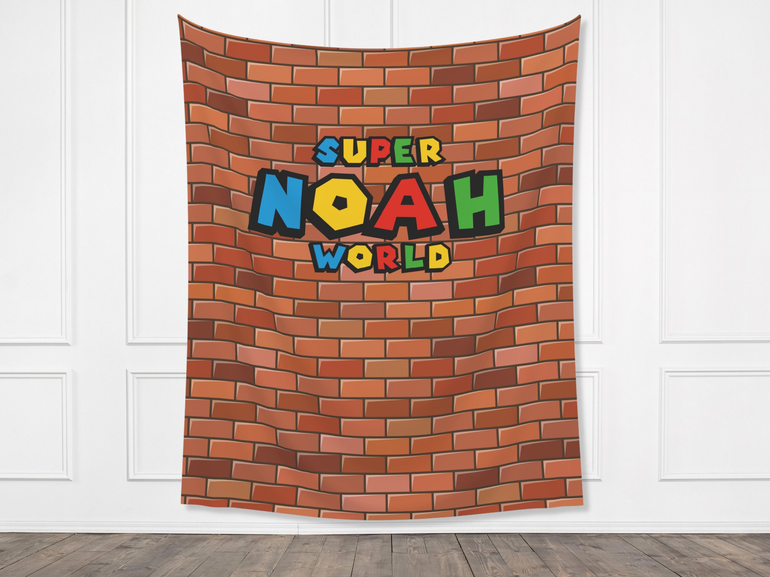 Mario wall bricks - Etsy 日本