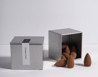 Backflow Incense Cones: Sandalwood, Herbal, Cedar | Premium High Quality | Meditation Yoga Zen | Incense Waterfall Fountain