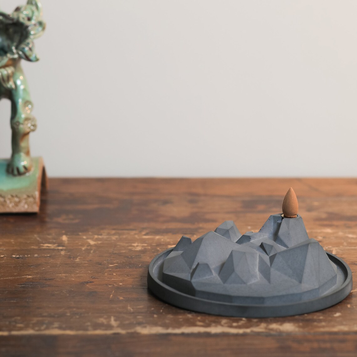 Concrete Backflow Incense Holder Valley of Fog Incense Etsy