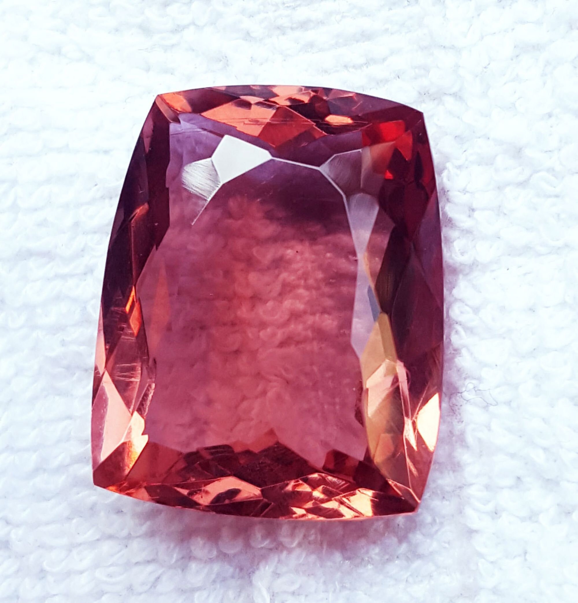 58.40 Ct Certified Color Changing Quartz Loose Gemstone With Etsy