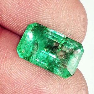 Natural Emeralds Mozo Colombian 4.90 Cts Certified Loose Gemstones With Free Shipping image 1