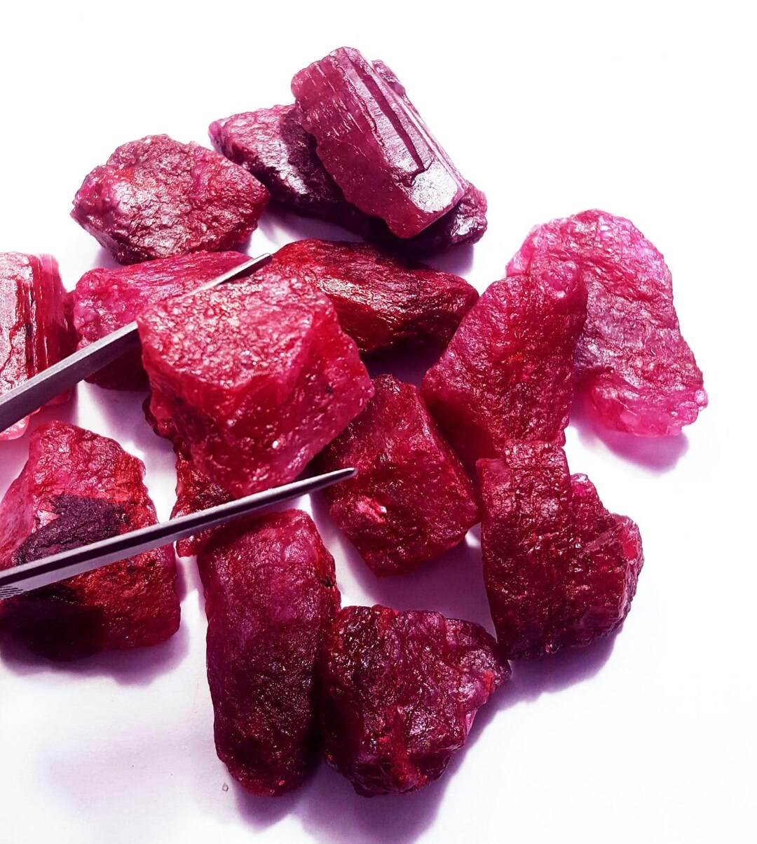 Natural Red Beryl Rough Certified Between 90 to 100 Carat 1 Pcs Red ...