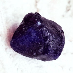 Natural Blue Sapphire Rough 18.55 Cts Certified Loose Gemstone With Free Shipping