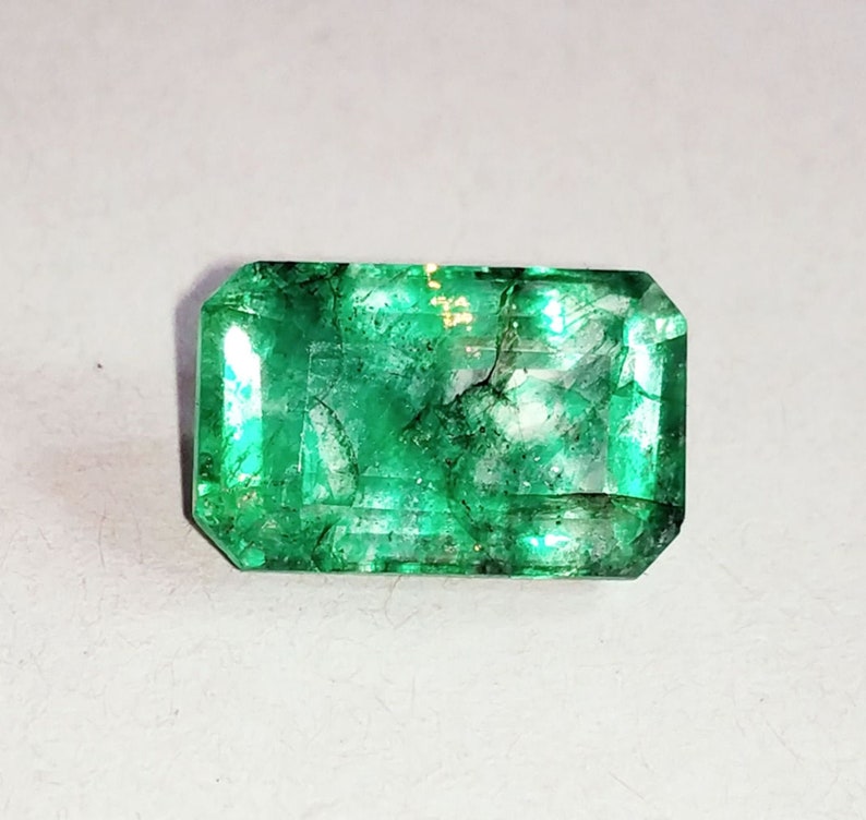 Natural Emeralds Mozo Colombian 4.90 Cts Certified Loose Gemstones With Free Shipping image 4