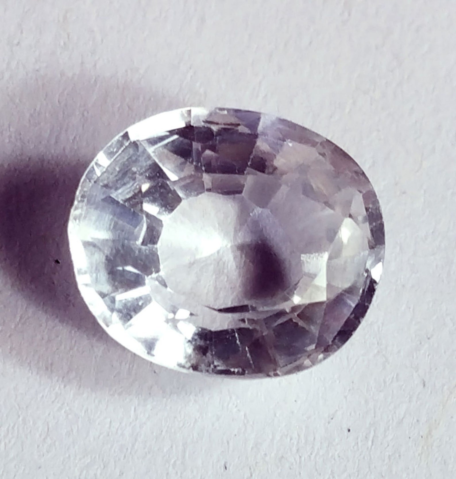 Natürlicher weißer Saphir 6.50 Ct zertifizierter loser Etsy Natürlicher weißer Saphir 6.50 Ct zertifizierter loser Etsy