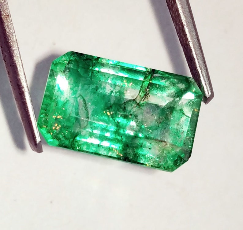 Natural Emeralds Mozo Colombian 4.90 Cts Certified Loose Gemstones With Free Shipping image 3