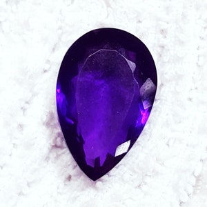11.75 Ct Violet Amethyst Loose Gemstone - Certified