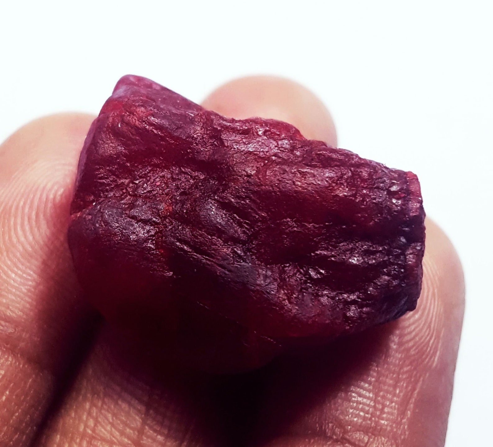 Natural Red Beryl Rough Loose Gemstone 44.40 Cts Certified | Etsy