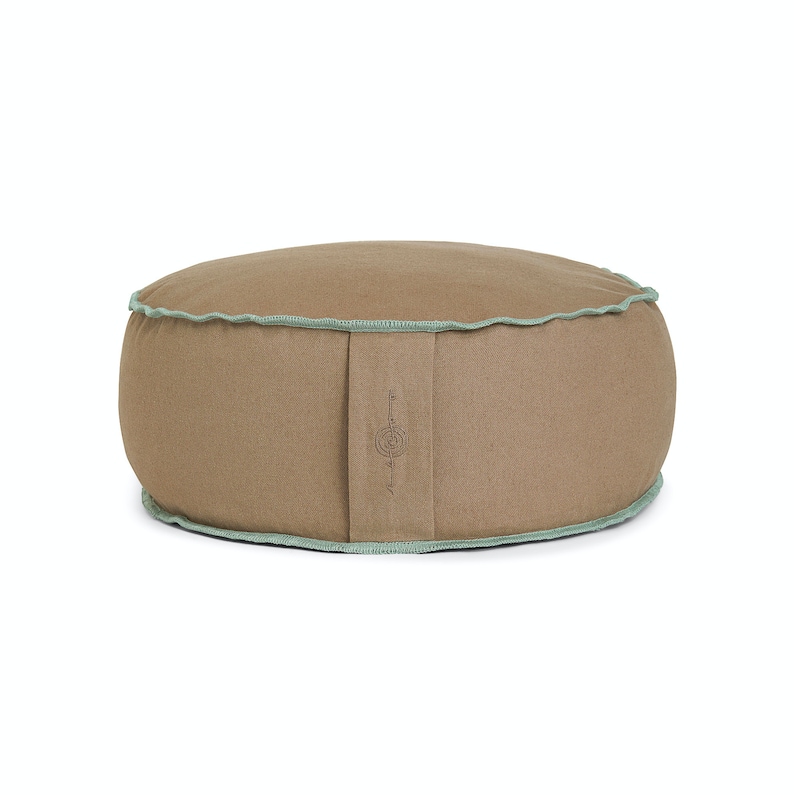 Organic Meditation Cushion Set Earth Meditation Pillow Etsy