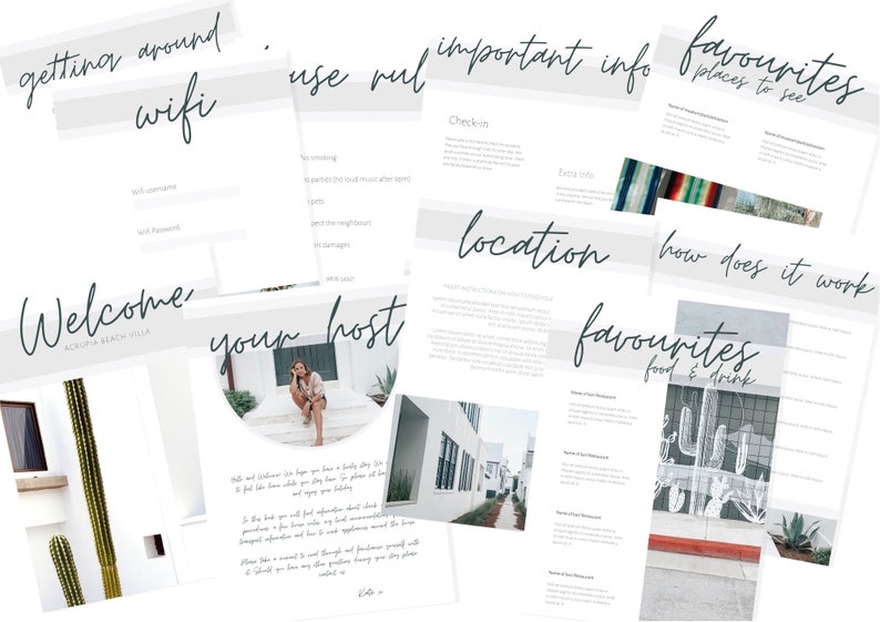 airbnb welcome book sample airbnb welcome book sample