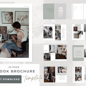 eBook Template|Portfolio Template|Brochure Template|Business Template|Magazine Template|Portfolio| Artist
