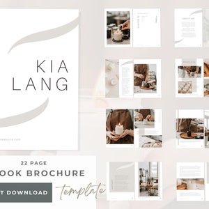 eBook Template|Portfolio Template|Brochure Template|Business Template|Magazine Template|A Sleek and Simple Ebook Template| Candles