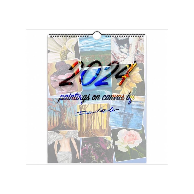 Calendar 2024 Wall, Monthly Calendar, Calendar Art, Flowers Calendar