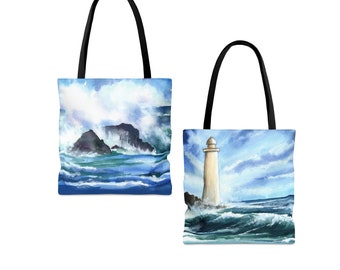 ocean tote bag, beach bag, grocery bag, tote bag for women, tote bag canvas, shopping bag, purse, shoulder bag, Save the ocean, sea Bag