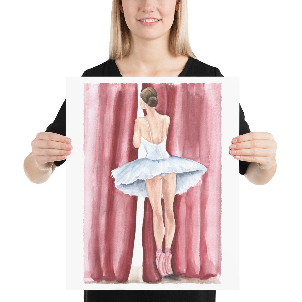 Ballerina Wall Art Printable Gallery Wall Prints Framed Fine Art ...