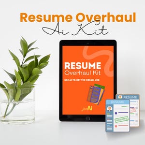 Kit de revisión de currículum: usa inteligencia artificial para conseguir el trabajo de tus sueños