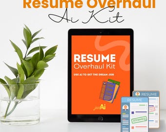 Kit de revisión de currículum: usa inteligencia artificial para conseguir el trabajo de tus sueños