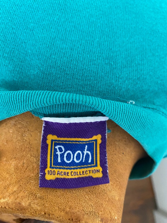 90s Green Winnie the Pooh Sweatshirt Youth M - image 5