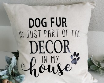 dog themed throw pillows