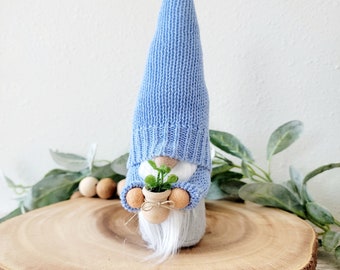 Plant gnome thinking of you gift, garden gnome, gift for grandma, mothers day gift