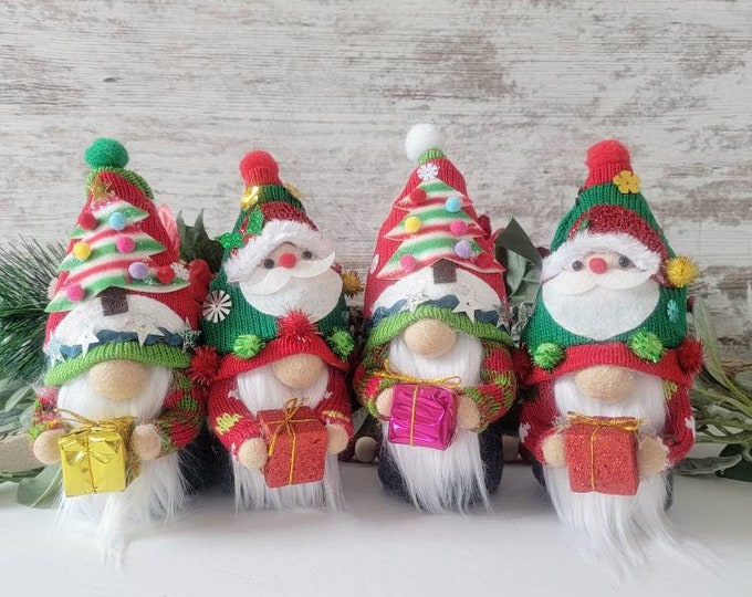 Ugly Christmas Sweater Gnome Ugly Sweater Decor Handmade Etsy