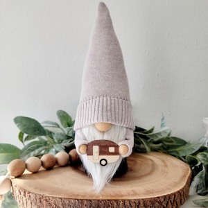 Camper Gnome, RV Decor, Camping Decor handmade by Bluebird Court Creations