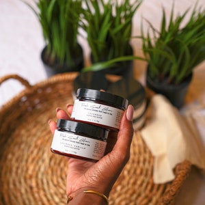 Organische gepeitschte Körperbutter | Rohe Sheabutter | Für Trockene Haut | Körperlotion | Körper Feuchtigkeitscreme | Geschenke für Sie | Geburtstagsgeschenk