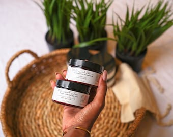 Organic Whipped Body Butter | Raw Shea Butter | For Dry Skin  | Body Lotion| Body Moisturizer | Gifts for Her | Birthday Gift