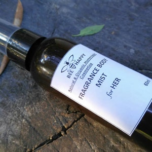Fragrance Body Mist, For HER, Body Spray, Aroma Spray,Gift For Her.