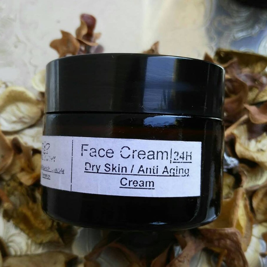 24H FACE CREAM for Dry Skin or Anti Aging Natural Face Care Etsy