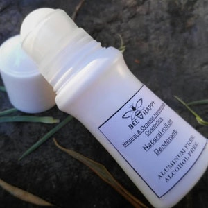NATURAL DEODORANT==For HIM== All Natural Roll On Deodorant== All Natural Roll On Deodorant == Chemicals Free , 60ML