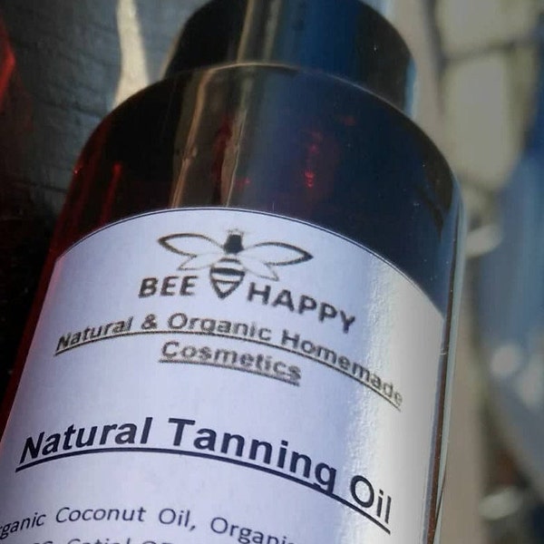 Natural Tanning Oil, Sun Oil, Self Tanner, Sun Tan Oil, Skin Oil