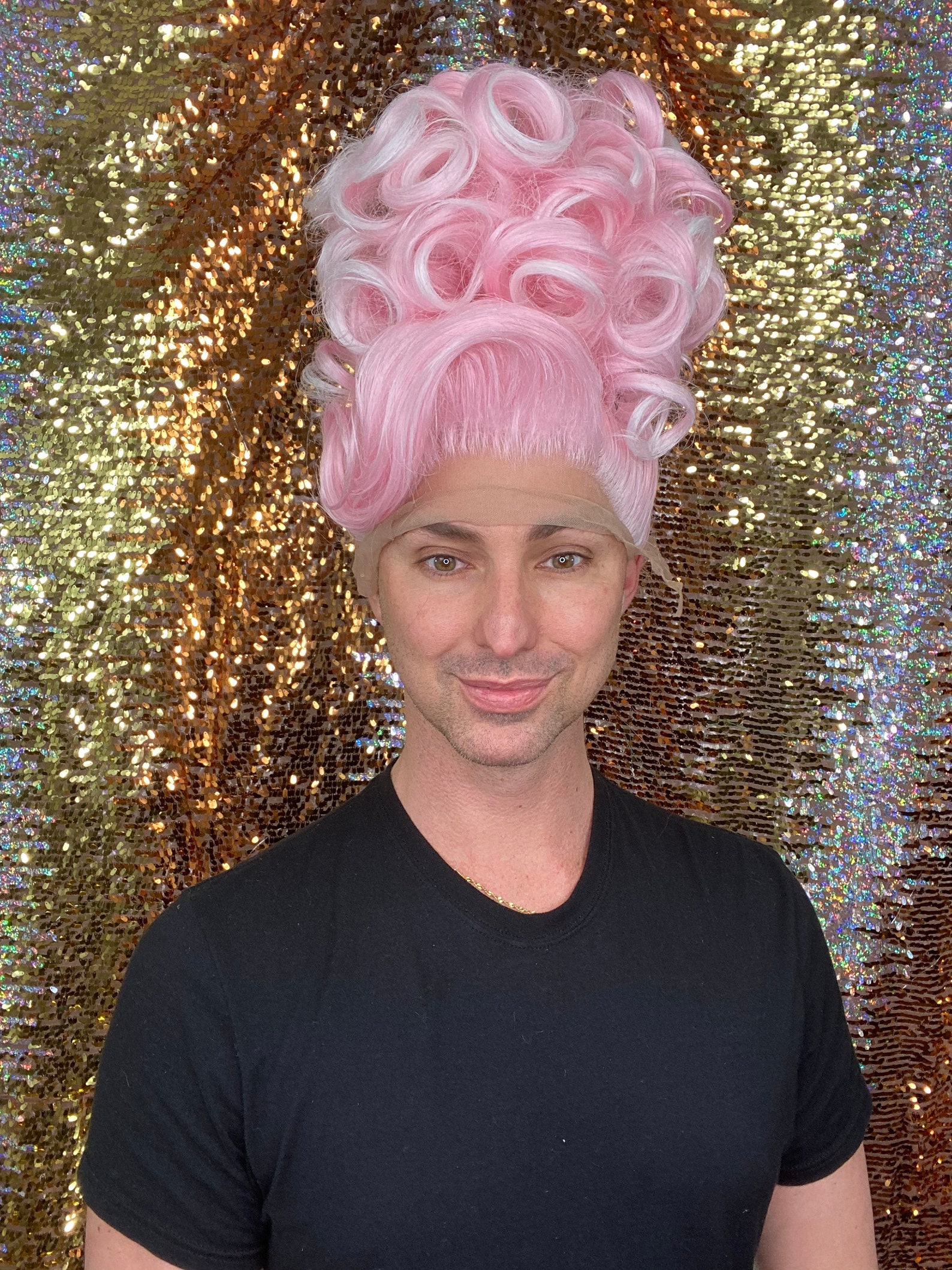 Updo styled Lace Front Wig for Drag Queen Cosplay Halloween Etsy