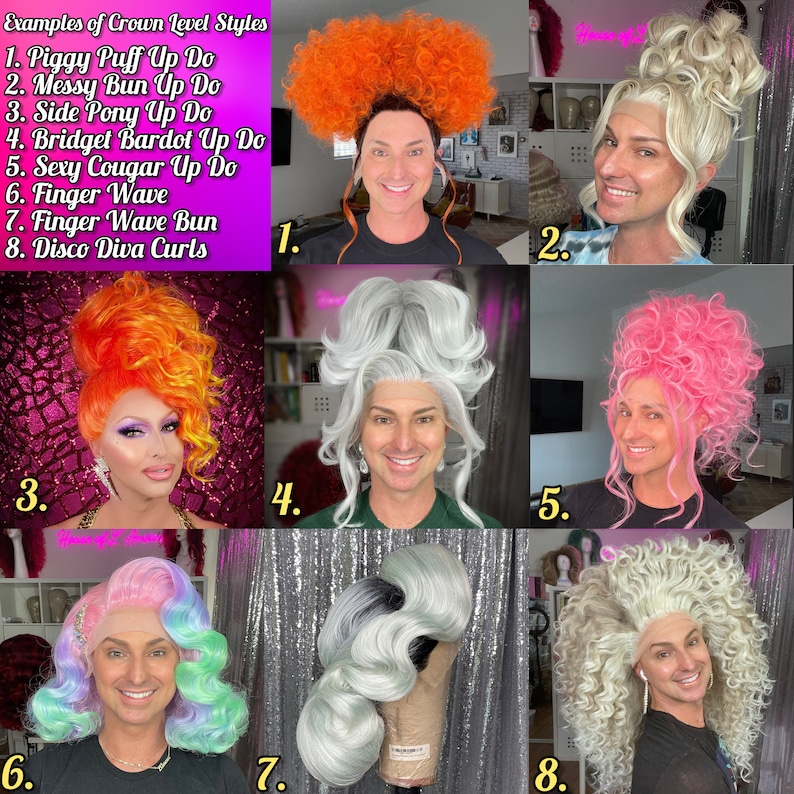 The Real Housewife Custom Made Billy LAmour Wig image 6