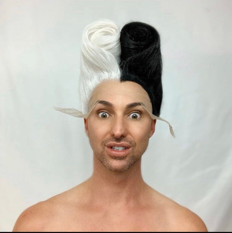 Updo styled Lace Front Wig for Drag Queen Cosplay Halloween Etsy
