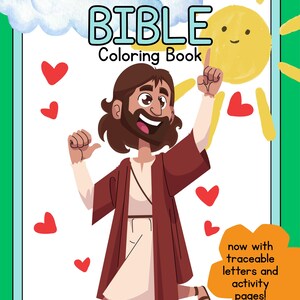 Interactief Bijbelkleurboek voor kinderen – Verhalen uit de Schriften met pdf-gids voor leren