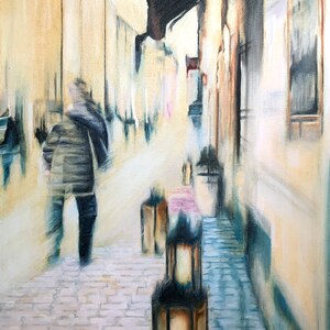Alleyway OIL PAINTING