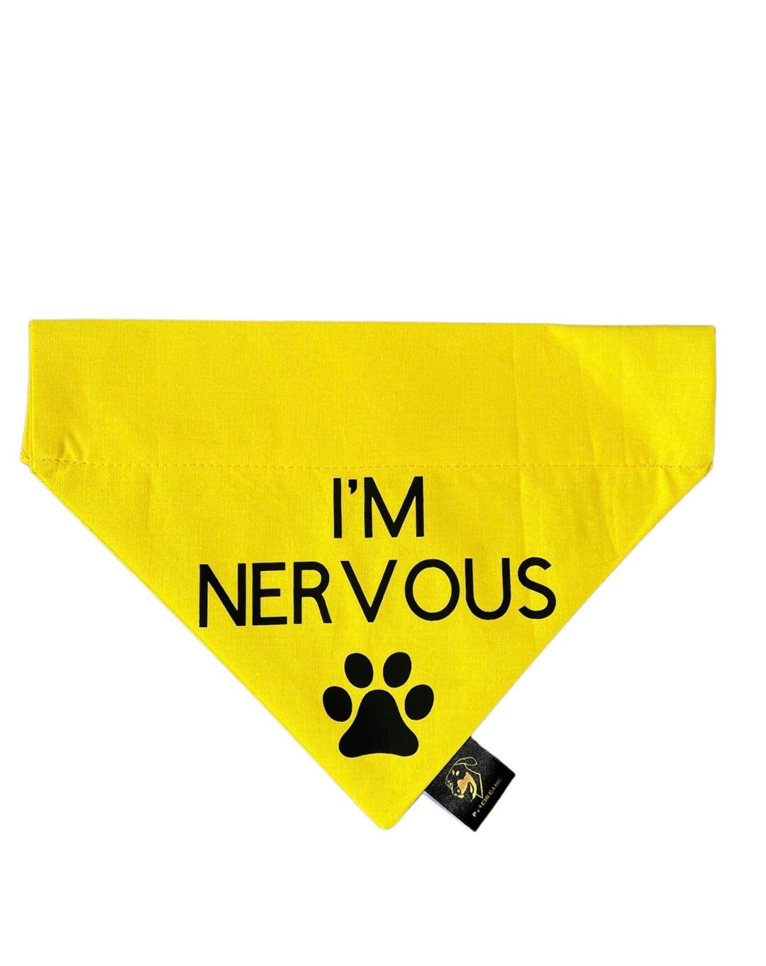 Nervous Dog Bandana Etsy UK