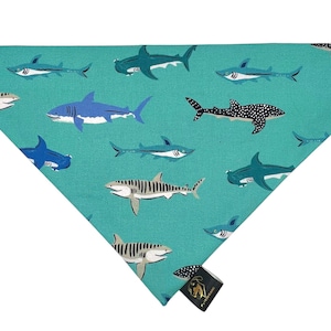 Sharks Dog Bandana