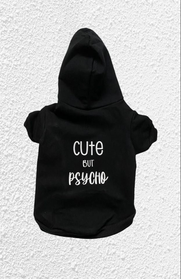 Cute but Psycho Hoodie Etsy UK