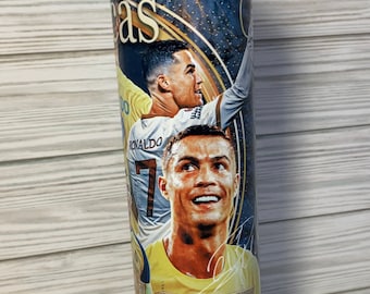 Cristiano Ronaldo Water Bottle personalized