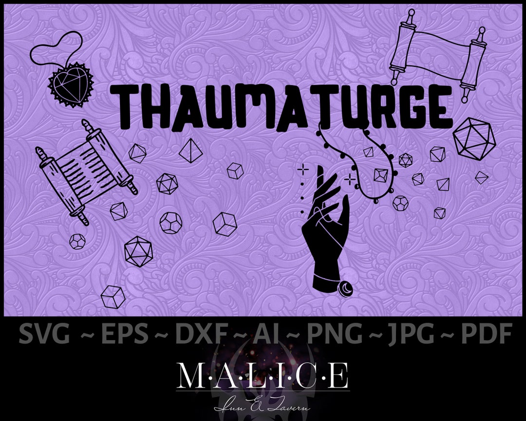 Thaumaturge Class Vector for Pathfinder, PF, Pf2e, Rpgs, Fantasy Ttrpgs ...