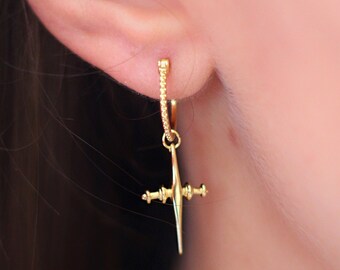 Top Piercing Tata Gisèle In Acciaio Chirurgico Con Cristalli - 5