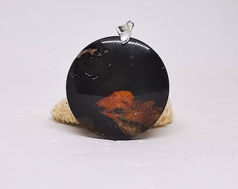 Agate from Timor, Rare Series, pendant 4cm