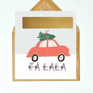 Carte a gratter de noel, annonce grossesse,demande parrain marraine, scratch card, futur papa, scratch and reveal