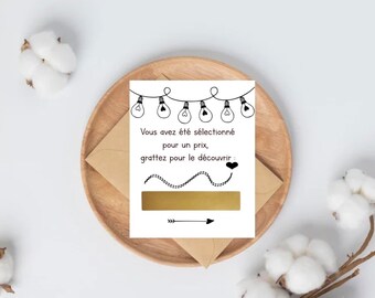 Carte a gratter, annonce grossesse,demande parrain marraine , pregnancy announcement, bienvenue bebe, scratch card, futur papa