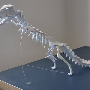 Origami T-Rex-skelet