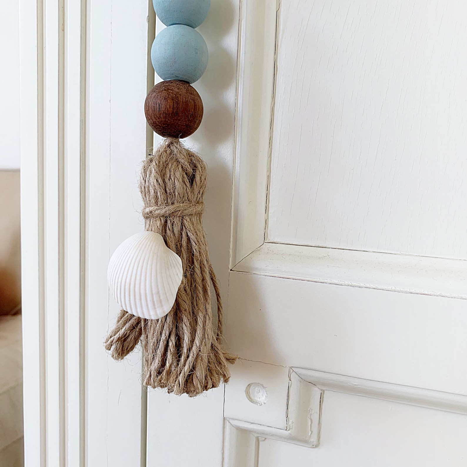 4 Drawer pulls Coastal door hanging Farmhouse door hanger Etsy