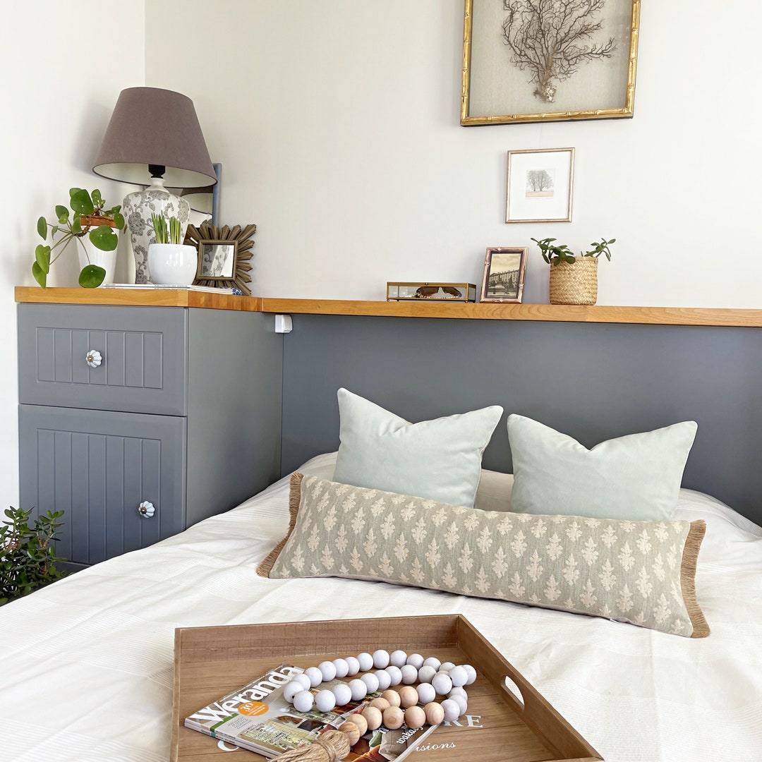 Light Teal Cushion Cover, Aqua Body Pillow, Decorative Pillow Covers