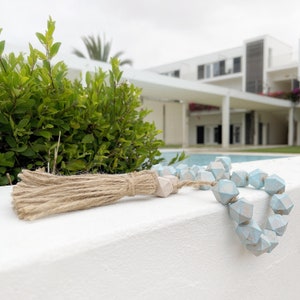 Decoración de la mesa de centro temática de la playa cuentas | Etsy